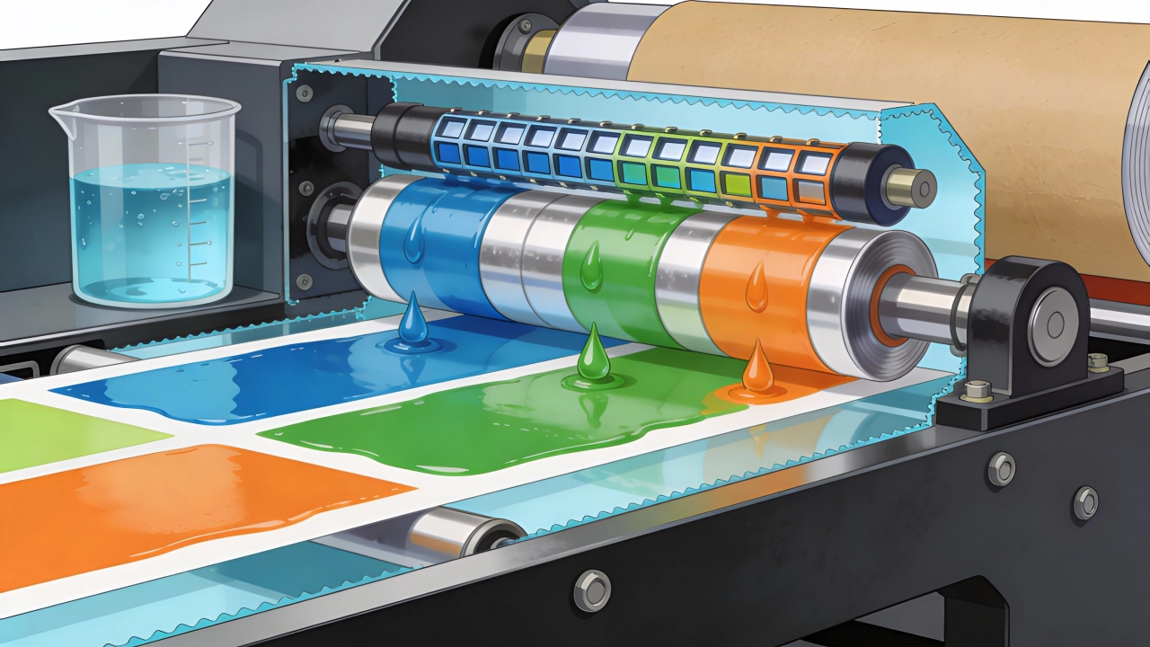 Руководство по использованию красок на водной основе во флексографской печати